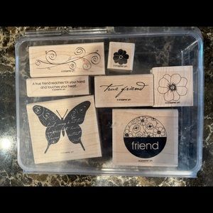 Stampin’ Up retired set- Simple Friendship